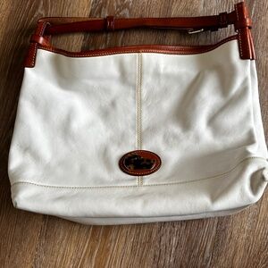 DOONEY & BOURKE WHITE TOTE Fairfield Champsac Leather Hobo Large